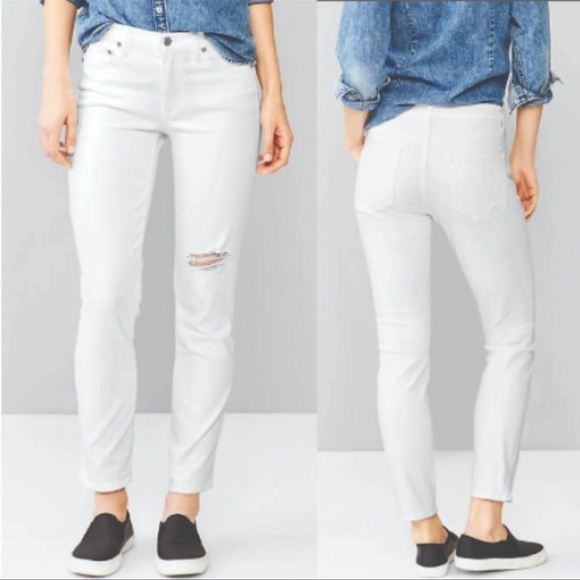 NWOT 1969 Resolution Destructed Whites Slim - Picture 1 of 11